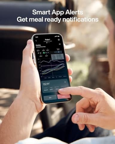 Typhur Sync WiFi Wireless Meat Thermometer Digital, 2 Probes, Smart Base, LCD Display, Unlimited Range, Bluetooth 5.4, Improved Stability, NIST-Certified Accuracy, BBQ, Grill, Smoker, Oven, Kitchen - Image 7