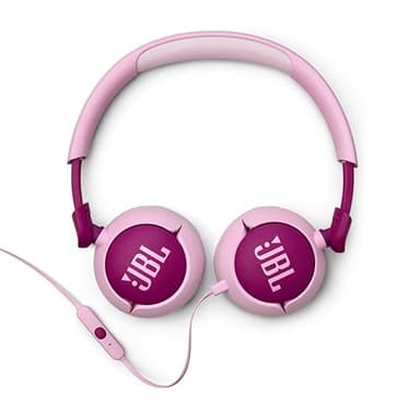 JBL Junior 320 - Wired on-Ear Kids Headphones Safe Sound (<85dB), Built-in mic, Fit for Kids and Customizable with Included Stickers (Purple) - Image 7