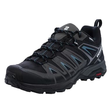 Salomon Men's X ULTRA PIONEER CLIMASALOMON™ WATERPROOF Hiking Shoes for Men, Black / Magnet / Bluesteel, 9 - Image 3
