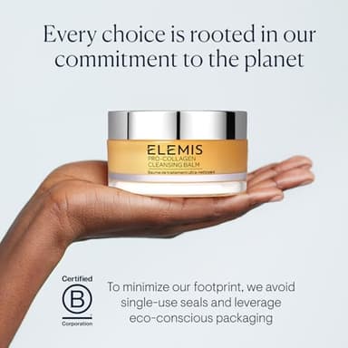 ELEMIS Pro-Collagen Cleansing Balm - 3-in-1 Daily Face Cleanser - Removes Waterproof Makeup - Lavender and Chamomile Oil Blend - 100g - Image 5