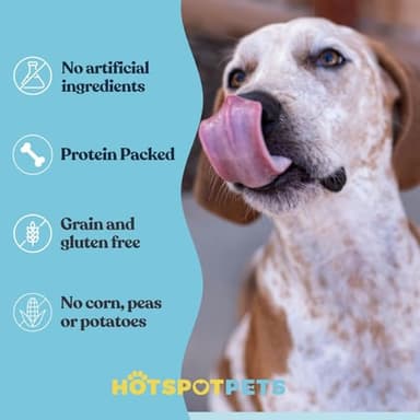 hotspot pets 10 Pack - 6-7 Inch Certified Facility Rawhide Dog Chews - from Grass Fed Brazilian Cows - Promotes Tooth Health and Good Behavior (10 Pack) - Image 5