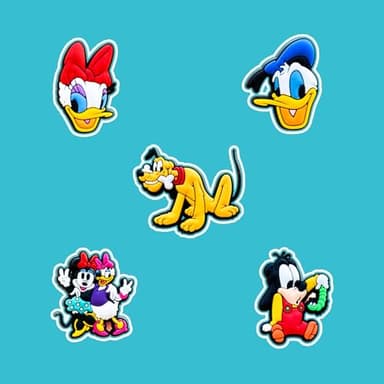 25Pcs Cute Shoe Charms for Croc, Cartoon Shoe Decoration for Shoes Bracelet Wristband Clog Sandals Birthday Party Favors - Image 5