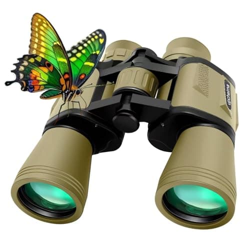 20x50 Binoculars for Adults,BAK4&FMC Lense,Focus Adjustment &Lens Protection for Long-Distance Viewing,Compact Lightweight Gift for Bird Watching, Hunting, Traveling, and Outdoor Activities - Image 1