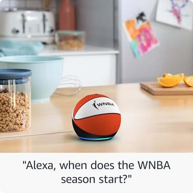 Echo Dot (newest model) | Officially Licensed WNBA Limited-Edition - Image 2