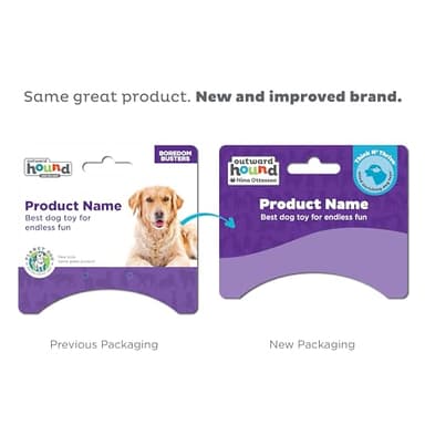 Outward Hound Large Snoop Interactive Treat Dispensing Dog Toy, Puzzle Ball Slow Feeder for Medium to Large Dogs, Mint-Scented for Mental Stimulation & Boredom Relief, BPA-Free, 5-Inch, Blue - Image 9