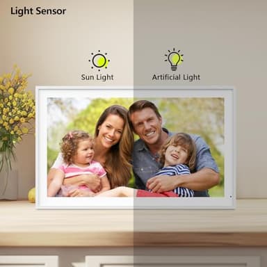 21.5 Inch Digital Calendar, Smart Digital Planner & Chore Chart, IPS FHD 1920x1080 Wall Touch Screen Display for Family Schedules - Share Photos/Videos via App - Image 7