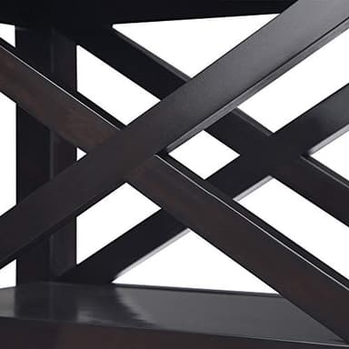 SIMPLIHOME Kitchener SOLID WOOD 14 inch Wide Rectangle Contemporary Narrow Side Table in Hickory Brown for the Living Room and Bedroom - Image 8