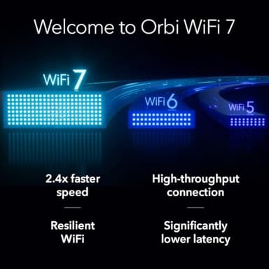 NETGEAR Orbi 870 Series Tri-Band WiFi 7 Mesh System (RBE872) - Router + 1 Satellite Extender, Security Features, Up to 21 Gbps, Covers Up to 6,000 Sq. Ft., 150 Devices, 10 Gig Internet Port, BE21000 - Image 10
