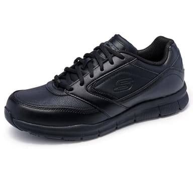 Skechers Men's Nampa, Black, 10.5 Wide - Image 1
