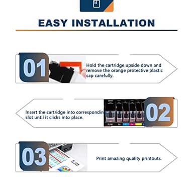 280XXL 281XXL Ink Cartridges Replacement for Canon 280 281 Ink Cartridges PGI-280XXL CLI-281XXL for TR8620a TR8520 TR8620 TR8600 TR7520 TS6120 TS6220 TS9120 TS6320 TS9520 (5 Pack) - Image 4