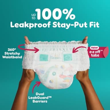 Pampers Cruisers 360 Diapers - Size 3, 26 Count, Pull-On Disposable Baby Diapers, Gap-Free Fit - Image 4