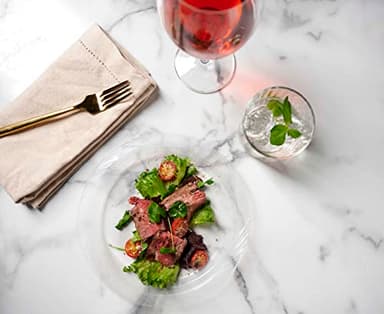 Munfix 200 Clear Plastic Plates Set - 6 Inch Disposable Dessert Plates, Bulk Pack for Party BBQ, Picnic, Parties, Travel and Events, Microwavable Recyclable - Image 6