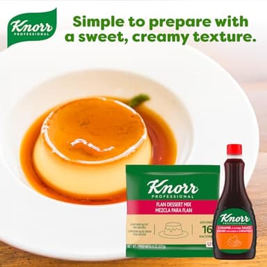 Knorr Professional Creme Caramel Flan Dessert Mix, 0g Trans Fat, 8 oz(Pack of 6) - Image 5