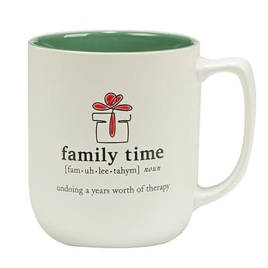 Certified International Christmas Fun Green Sayings 16 oz. Mugs, Set of 6 Assorted Designs - Image 7