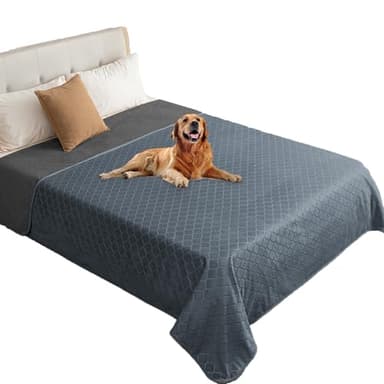 fuguitex Waterproof Dog Blanket Bed Cover Dog Crystal Velvet Moroccan Fuzzy Cozy Plush Pet Blanket Throw Blanket for Couch Sofa - Image 1