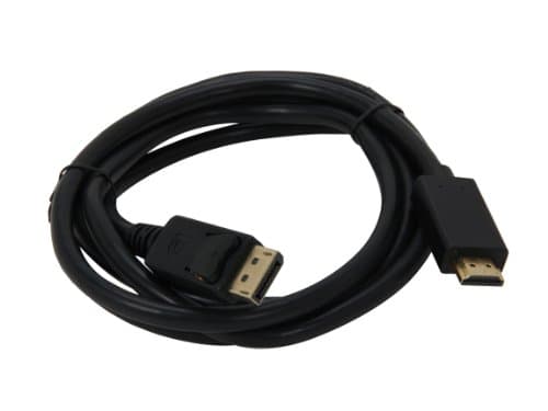 Nippon Labs DP-HDMI-6 6' DisplayPort Male to HDMI Male Cable - Image 1