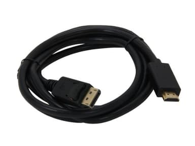 Nippon Labs DP-HDMI-6 6' DisplayPort Male to HDMI Male Cable - Image 1
