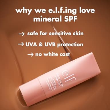 e.l.f. Halo Glow Skin Tint SPF 50, Tinted Moisturizer For Light, Buildable Coverage, Creates A Natural Glow, Vegan & Cruelty-Free, 4 Light Neutral - Image 3