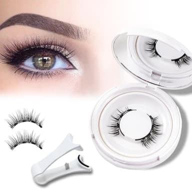 Magnetic Eyelashes With Applicato, Can Be Used Repeatedly, Natural Appearance, No Glue Required, Strong And Lightweight, Magnetic Lashes, Easy To Use - Image 1