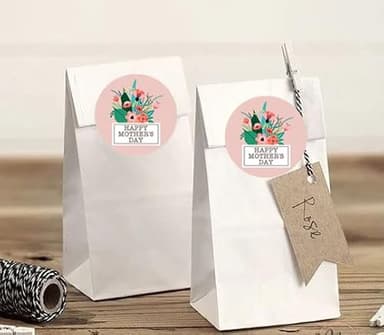 Happy Mother's Day Stickers,2 Inch Mother's Day Gift Tag for Card,Presents Package Bag,240 Pcs Per Pack - Image 5