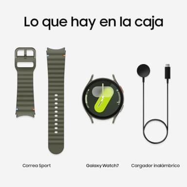 Samsung Galaxy Watch 7 (44mm) AI Smartwatch w/ 1.5" AMOLED, Wear OS 5, Wi-Fi, Bluetooth, Heart Rate, Sleep Apnea & GPS Fitness Tracker, International Model L310 (w/Fast Charger, Green) (Renewed) - Image 4