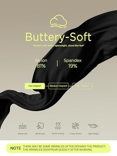 ODODOS 2-Pack Buttery Soft Lounge Yoga Capris for Women 23" High Waist Non See Through Cropped Leggings, Black+Black, XX-Large - Image 6