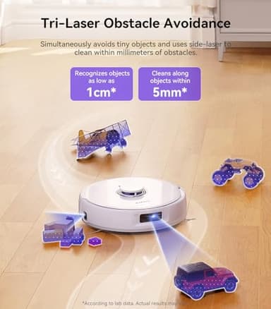 Narwal Freo X Ultra Robot Vacuum and Mop Combo, 8200Pa Robot Mop & Vacuum, Auto Mop Drying/Washing, Self-Empty, Zero-Tangling, DirtSense™, Maintenance-Free Base Station (Renewed) - Image 7