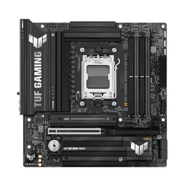 ASUS TUF Gaming B850M-PLUS WiFi AMD AM5 B850 mATX Motherboard, 14+2+1 80A DrMOS Stages, DDR5, PCIe 5.0, 3X M.2, Wi-Fi 6E, 2.5Gb LAN, DP, HDMI™, USB 10Gbps & 20Gbps Type-C®, BIOS Flashback™, Aura Sync - Image 8