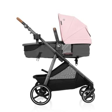 Evenflo Shyft Intuiti Travel System with Revolve180 LiteMax NXT Rotational Infant Car Seat (Amaranth Pink) - Image 9