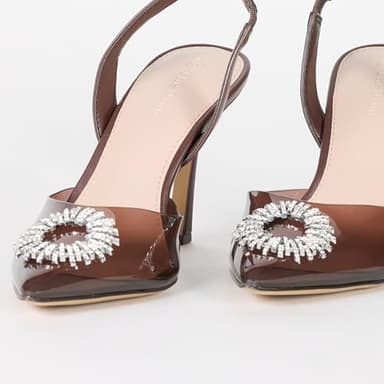 The Drop Women's Klara Clean Pointed Toe, Chocolate, 8.5 - Image 7