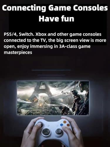 CAMKOO Mini HDMI to HDMI Adapter Cable, 10.2Gbps High-Speed, 4K@30Hz, 1080p, Ethernet Ready, 3.3Ft, Black,2-Pack - Image 7