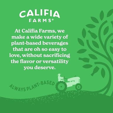 Califia Farms - Unsweetened Almond Milk, 32 Oz (Pack of 6), Dairy Free, Vegan, Plant Based, Keto Food, Shelf Stable, Vegan, Gluten Free, Non GMO, Sugar Free, High Calcium, Smoothie - Image 7