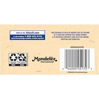Triscuit Thin Crisps Original Whole Grain Wheat Crackers, Vegan Snacks, Bulk Snack Crackers, 6 - 7.1 oz Boxes - Image 21