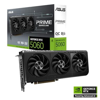 ASUS The SFF-Ready Prime GeForce RTX™ 5060 8GB GDDR7 OC Edition Graphics Card (PCIe® 5.0, 8GB GDDR7, HDMI®/DP 2.1, 2.5-Slot, Axial-tech Fans, Dual BIOS) - Image 8
