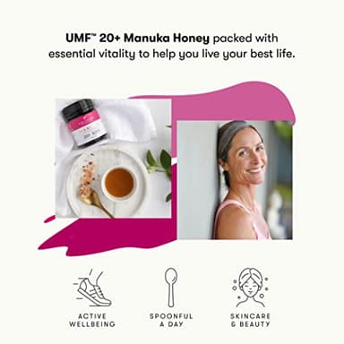 New Zealand Honey Co. Raw Manuka Honey UMF 20+ / MGO 829+ | UMF Certified Raw Medical Grade Honey | 8.8oz - Image 9