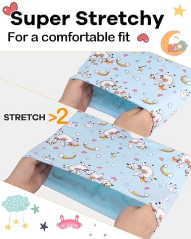 DAUGHTER QUEEN Girls Pajamas 18-24 Months Summer PJs Llama Pj Sets Baby Toddler 100% Cotton Short Sleeve Jammies Sleepwear Alpaca Clothes Outfits 18m/Mo 24m/Mth - Image 3