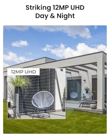 REOLINK New Version 12MP Smart Security System with AI Video Search, Person/Vehicle/Animal Detection Color & Infrared Night Vision, Two-Way Talk, 24/7 Recording, Perimeter Protection, RLK8-1200D4-A - Image 3