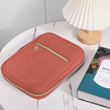 APLUFINE Bible Cover for Women - Soft Bible Case - Carrying Book Case for Bible Accessories - Bible Holder Case for Women - Girls Bible Bag - Bible Carrier - Bible Sleeve - Church Bag - Image 6