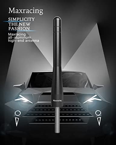 MAXRACING Short Truck Antenna Compatible with Tundra 1999-2025 / Carwash Safe/Aluminum Replacement Antenna - Image 2