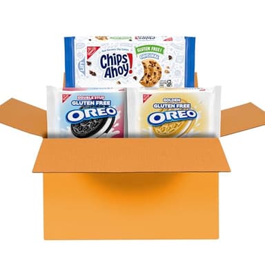 OREO and CHIPS AHOY! Gluten Free Cookies Variety Pack, OREO Double Stuf, OREO Golden, CHIPS AHOY! Chocolate Chip Cookies, 3 Packs - Image 10