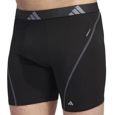 adidas Men's Performance Athletic Mesh Boxer Brief Underwear 3-Pack, Moisture Wicking, Sport Comfort - Image 3
