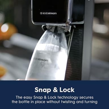 SodaStream Art Sparkling Water Maker Bundle in Black, with 3-Pack CO2 and Carbonating Bottle - Image 7