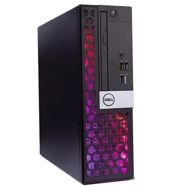 Dell Optiplex Computer PC w/RGB Lighting | Windows 11 Pro | Intel Core i5-9500 | 16GB RAM 500GB SSD | New Dual 24" LCDs | Office Bundle | 5G WiFi + BT (Renewed) - Image 6
