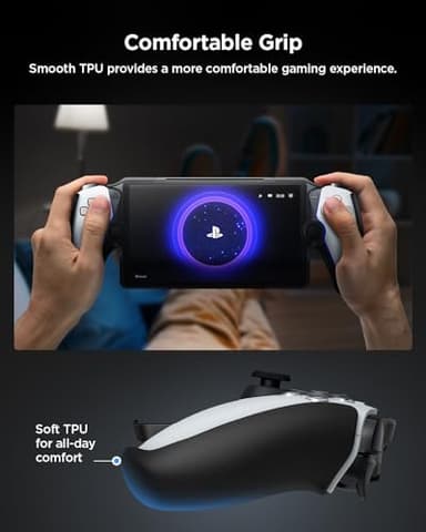 Spigen Thin Fit Designed for PlayStation Portal Remote Player Case - Black - Image 5