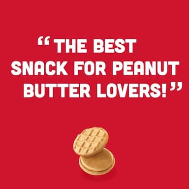 NUTTER BUTTER Peanut Butter Sandwich Cookies, King Size, 10-3.5 oz Snack Packs - Image 11