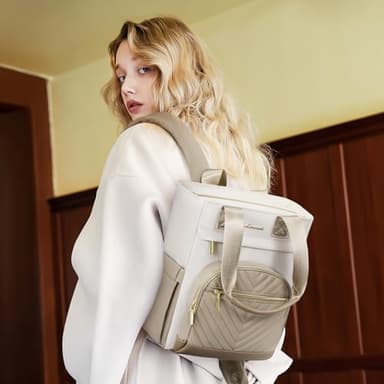 LOVEVOOK Mini Backpack Purse for Women,Waterproof Small Backpack for Women,Cute Backpack Womens Purses for Daily Work Travel,Convertible - Image 6