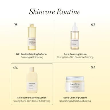 ONGREDIENTS Skin Barrier Calming Lotion | Lightweight Moisturizer for Dry, Sensitive Skin | Centella, 9-Peptide Complex, Glucose, Soothing, Calming, Hydrating | Vegan, Korean skincare (7.43 fl Oz) - Image 6