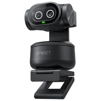 EMEET PIXY Dual-Camera AI-Powered PTZ Camera 4K, AI Tracking, PDAF&AI Autofocus 0.2s, 1/2.55'' Sony Sensor, 3 Mics, Presets, Gesture Control, 4K Webcam for Streaming and OBS/Twitch/Switch 2 Compatible - Image 1