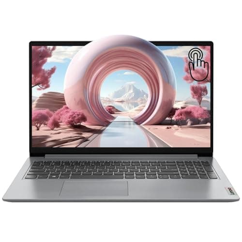 Lenovo 2024 IdeaPad 1 Gen 7 Laptop, 15.6" FHD Touchscreen, Intel Core i3-1215U, 16GB RAM, 1TB SSD, SD Card Reader, HDMI, Webcam, Wi-Fi 6, Windows 11 Home, Grey (Renewed) - Image 1