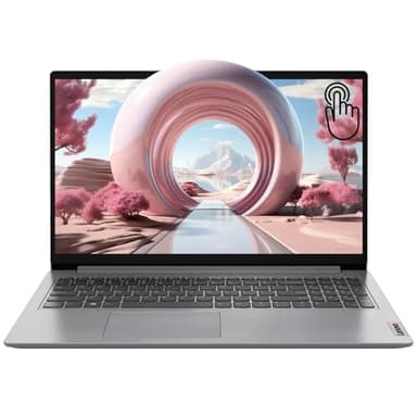 Lenovo 2024 IdeaPad 1 Gen 7 Laptop, 15.6" FHD Touchscreen, Intel Core i3-1215U, 16GB RAM, 1TB SSD, SD Card Reader, HDMI, Webcam, Wi-Fi 6, Windows 11 Home, Grey (Renewed) - Image 1
